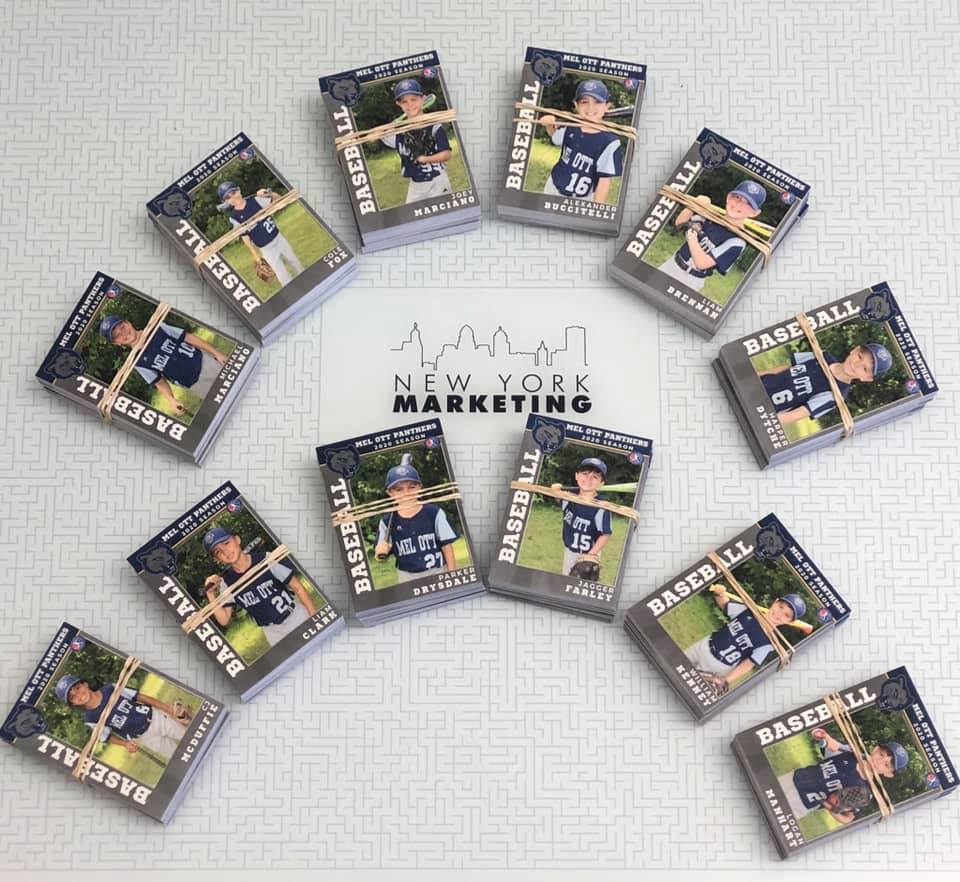 Custom Trading Cards for your Sports Team! | New York Marketing