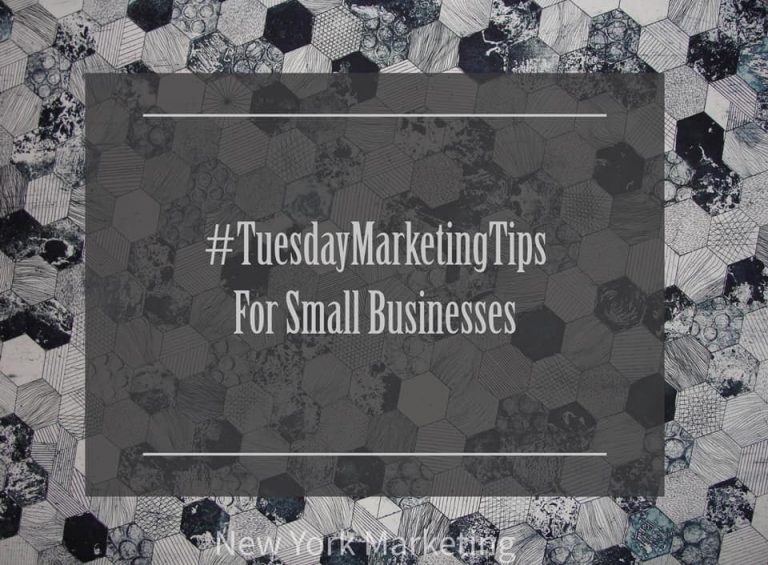Read more about the article #TuesdayMarketingTips from New York Marketing