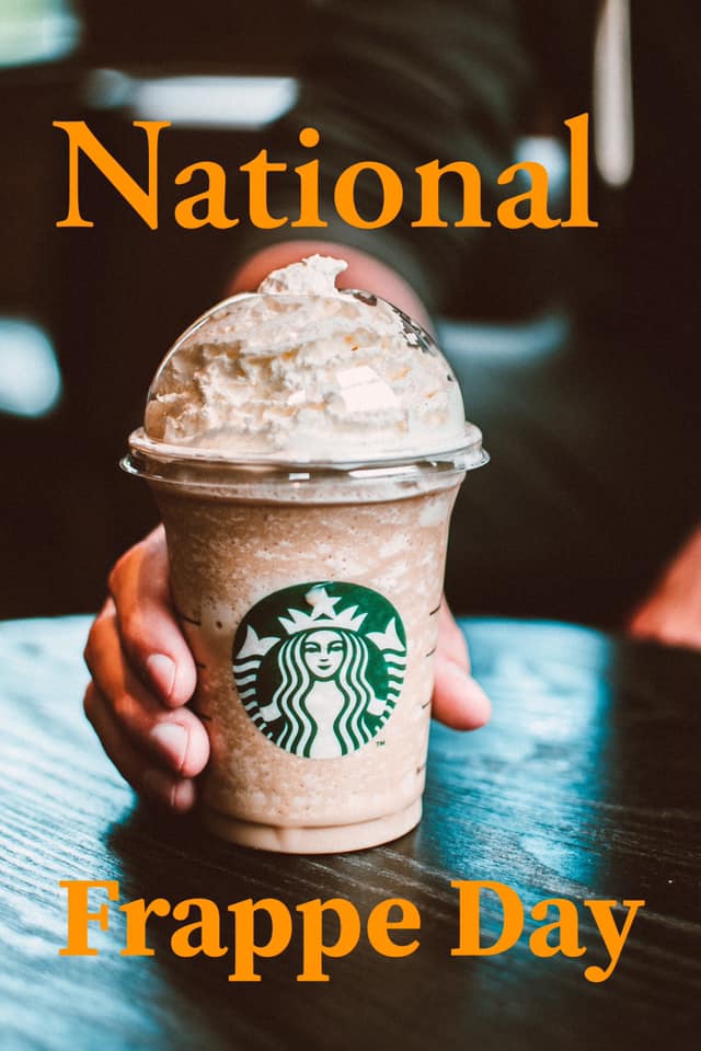 National Frappe Day!