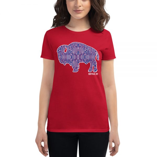 Women's Buffalo short sleeve t-shirt - Image 3