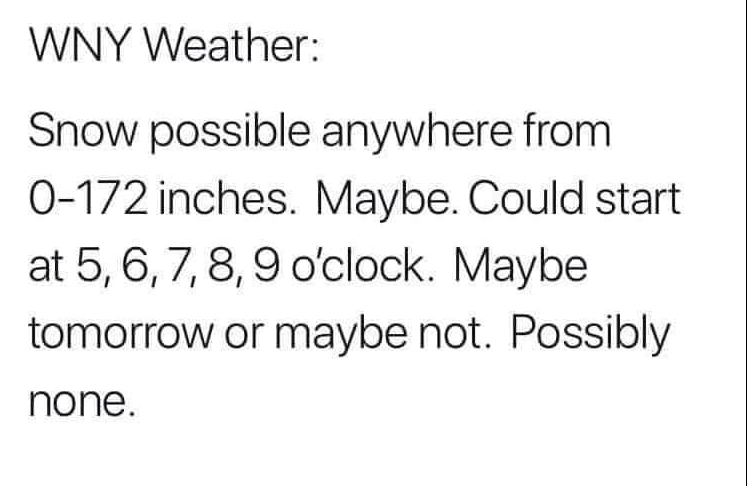 Read more about the article A Silly Guide to WNY Weather