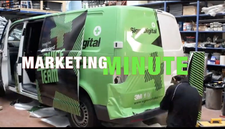 Read more about the article Marketing Minute – Vehicle Wrapping