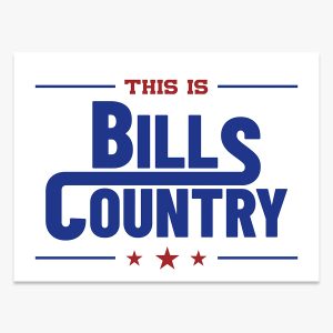 Lawn Sign Fundraiser: This is Bills Country – 12U