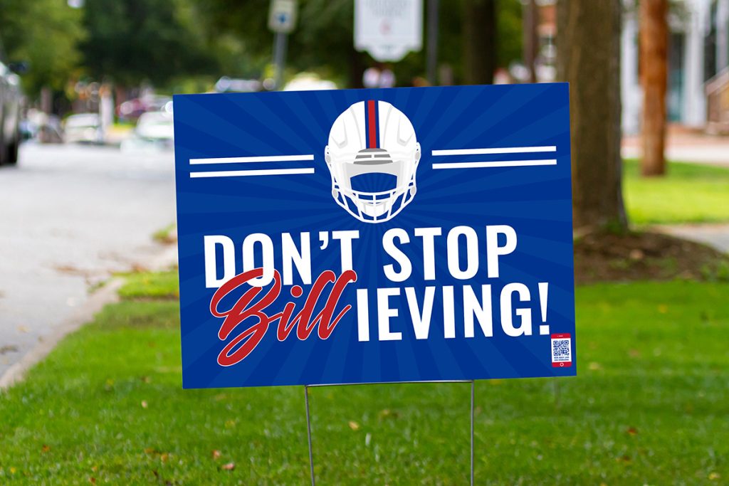 Start a Lawn Sign Fundraiser with New York Marketing to help your school, sports team, or organization raise money.