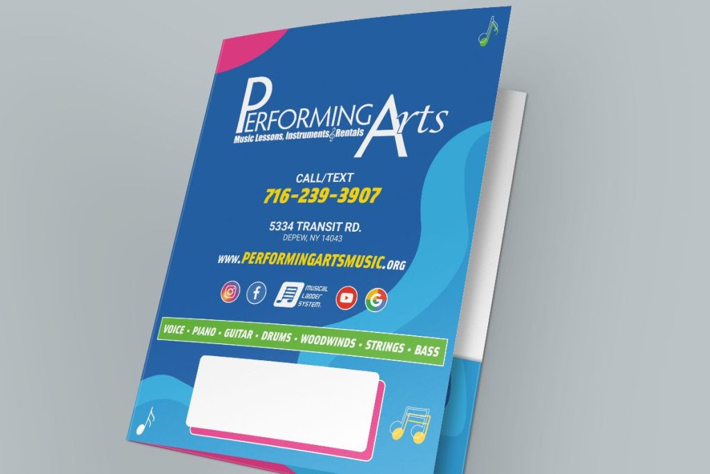 Get custom designed business folders as part of your branding strategy.