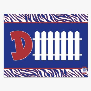 Buffalo D-Fence Lawn Sign