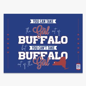 Buffalo Girl Lawn Sign