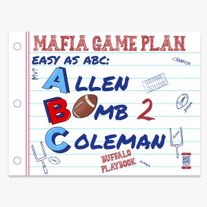 Mafia Game Plan Lawn Sign