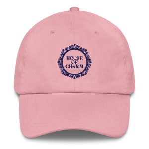 House of Charm – Black Text Dad hat