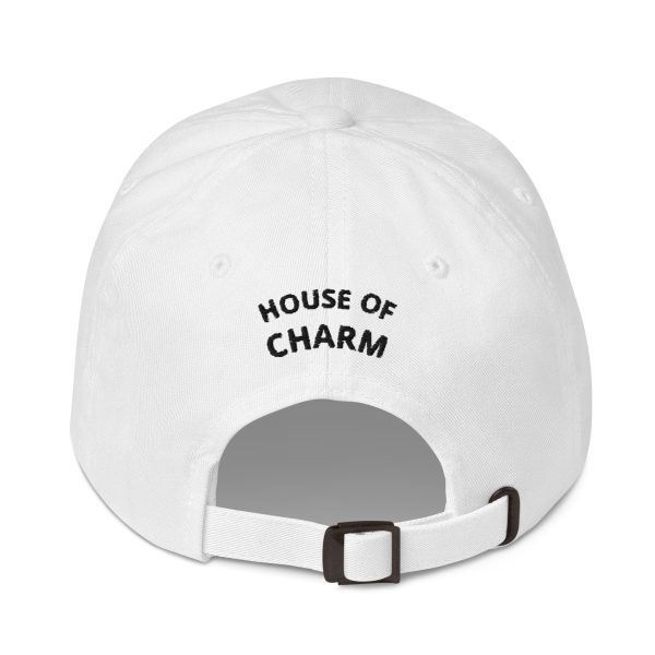 House of Charm - Black Text Dad hat - Image 8