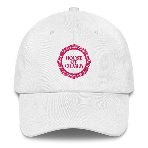 House of Charm Pink Text Dad Hat - Image 5