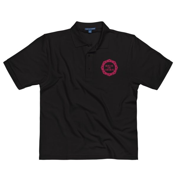 House of Charm Embroidered Men's Premium Polo