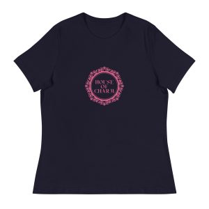 House of Charm Pink Women’s Relaxed T-Shirt