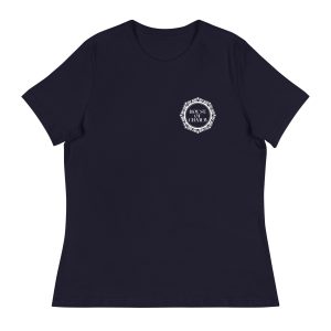House of Charm Front/Back White Women’s Relaxed T-Shirt