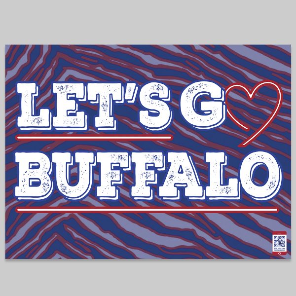 Let's Go Buffalo Heart West Seneca West Cheer - Image 2