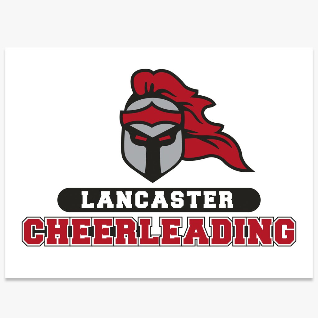 Lancaster Cheerleading Lawn Sign