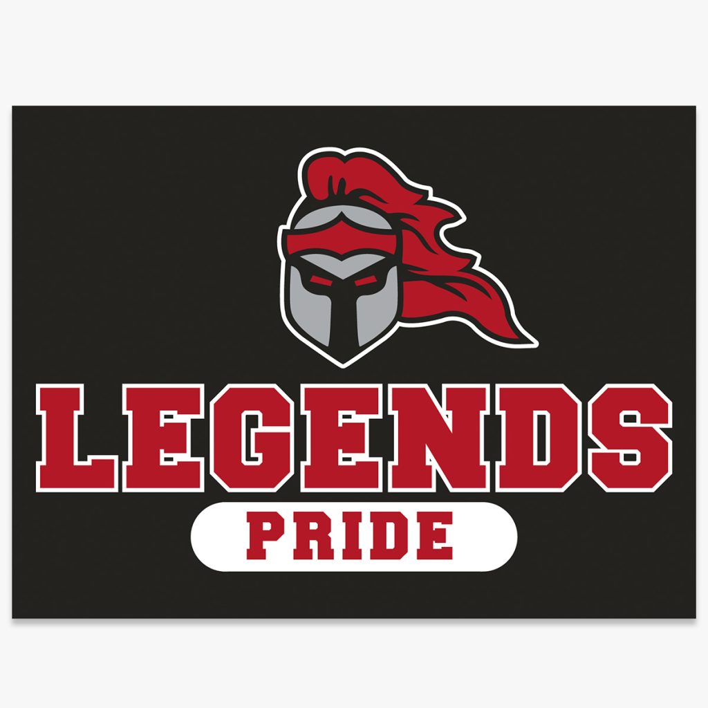 Legends Pride Lawn Sign