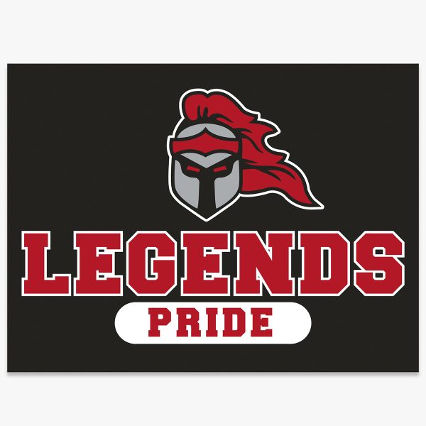 Legends Pride Lawn Sign