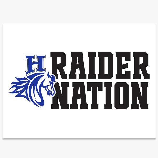 Horseheads Raider Nation White / Blue / Black - Image 4