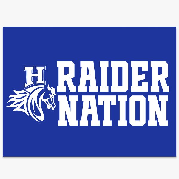 Horseheads Raider Nation White / Blue / Black - Image 3