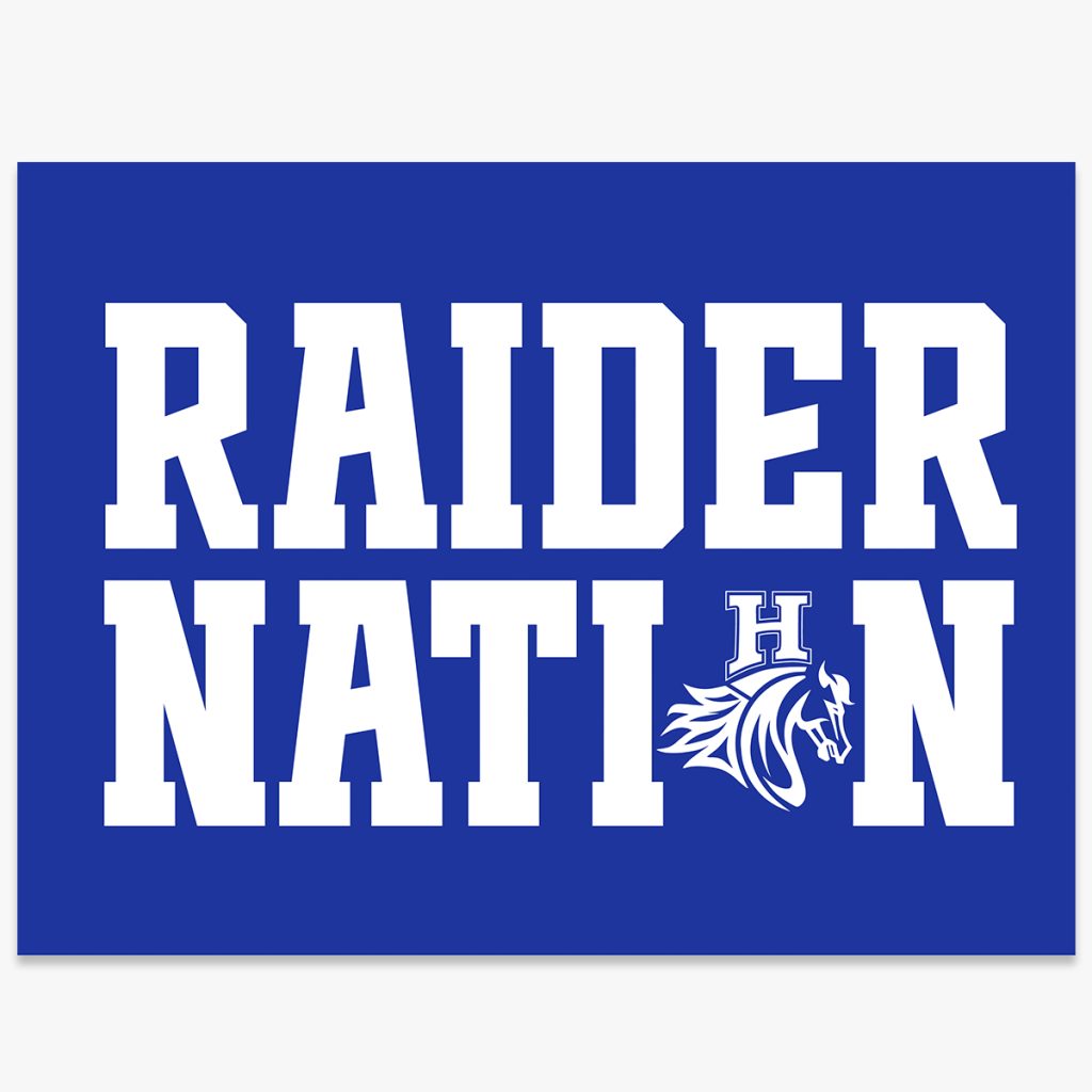 Raider Nation Horseheads Cheer Booster