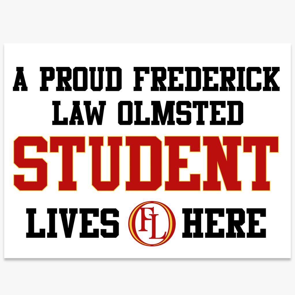 Frederick Law Olmsted Student Lives Here FL Olmsted