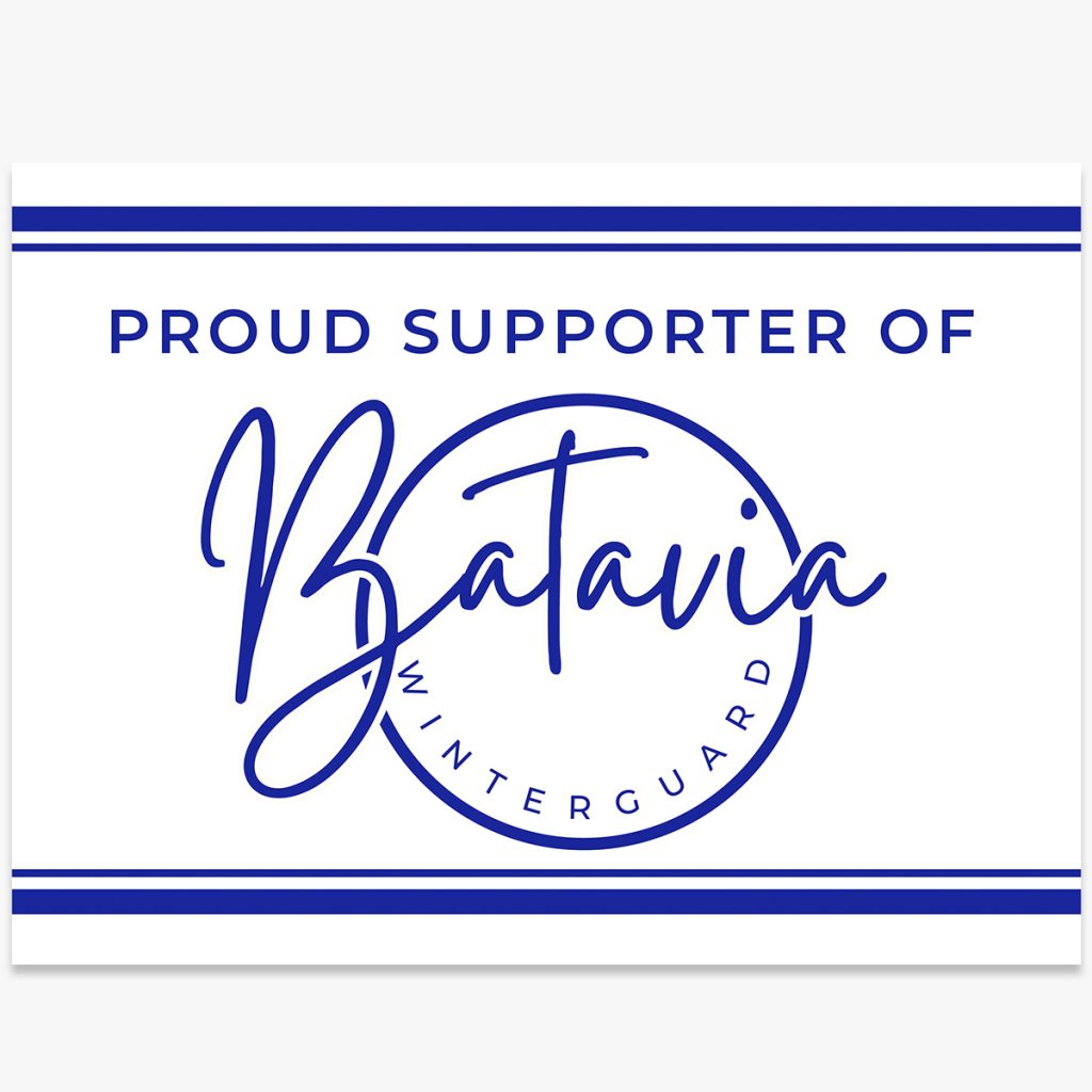 Batavia Winterguard Proud Supporter