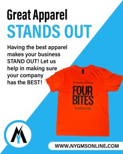 Great apparel does more than look good — it makes your brand stand out. 