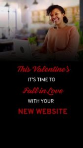 Fall in love with a new website this Valentine's Day!