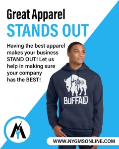 Great apparel doesn’t just look good — it makes your brand stand out