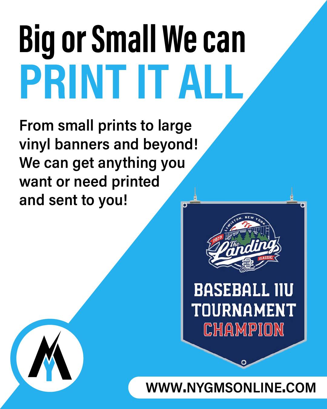 Read more about the article Big or small — we print it all!