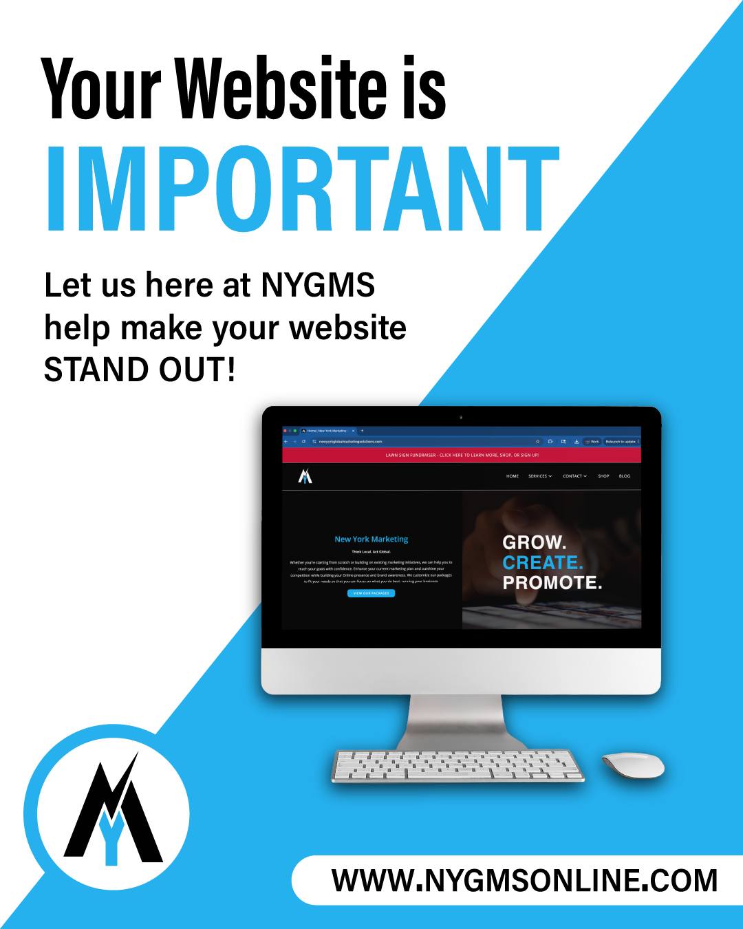 Read more about the article Your website is your digital first impression—make it count. 💻