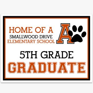 5th Grade Graduate Smallwood Drive Elementary School