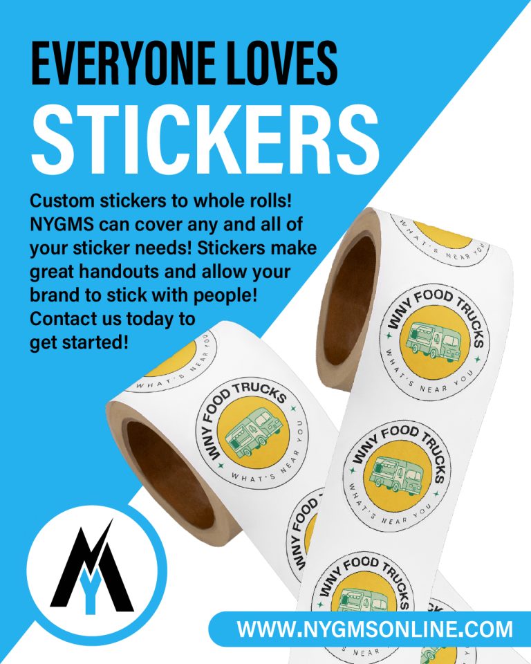 Read more about the article Custom stickers are a fun and effective way to keep your brand in people’s hands 🔥