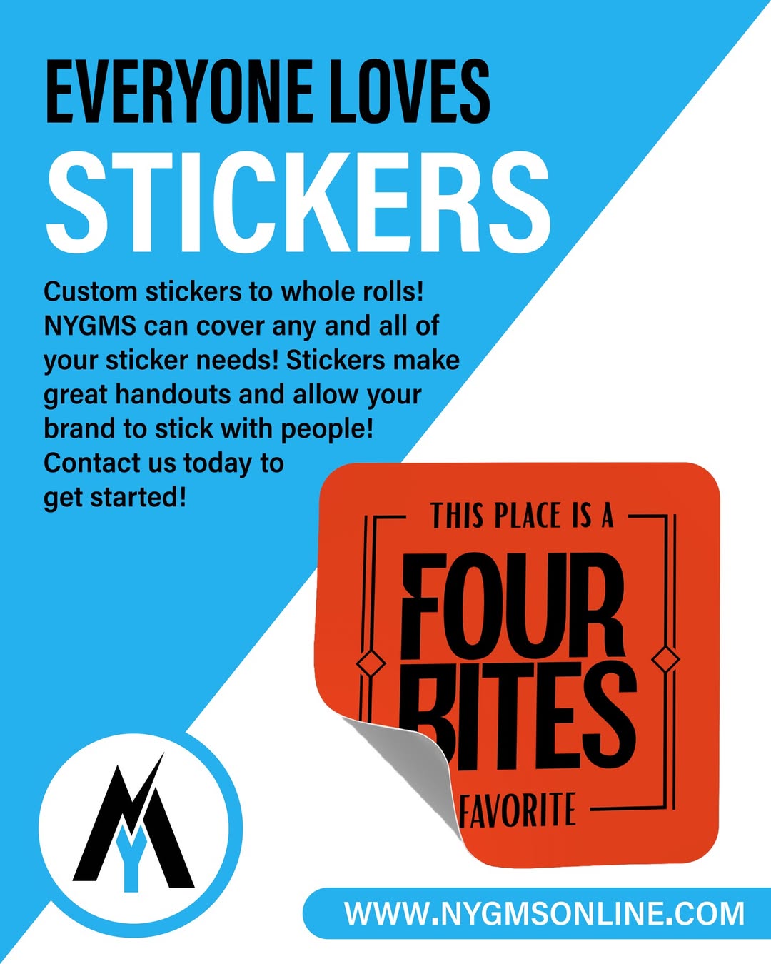 Read more about the article ✨ Make your brand STICK with custom stickers!
