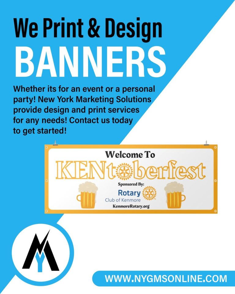 Read more about the article 📣 Go BIG with a custom banner designed and printed by NYGMS!